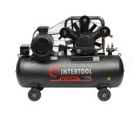 Компресор 300 л, 11 кВт, 380 В, 10 aтм, 1600 л/хв., 3 циліндри Intertool - PT-0050