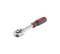 Рукоятка з храповим механізмом на 45 зубів 1/4'' (Проф) CrV Intertool - HT-2117