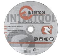 Диск отрезной по металлу 230*2,0*22,2мм (Intertool) - CT-4016