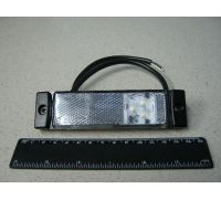BH. Лампа габаритная LED отражающая, 12/24 V белая - OBR114