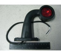 BH. Лампа габаритная LED короткая ломанная  12/24V правая - OBR105Р/K