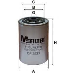 Фільтр палив. RENAULT (TRACK) (вир-во M-filter)