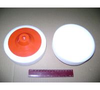 Губка полірувальне пластмасове різьблення тип A біла Novol - N08010/10