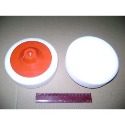 Губка полірувальне пластмасове різьблення тип A біла Novol