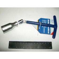 Ключ свечной Alca 21 мм   (железная ручка)