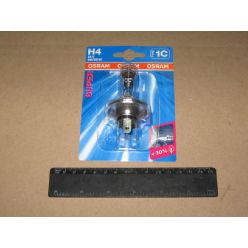 Лампа фарная H4 12V 60/55W P43t Super (+30%) (1 шт) blister (пр-во OSRAM)