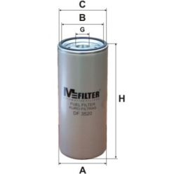 Фільтр паливний (вир-во M-filter)