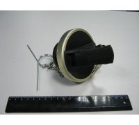 Пластикова кришка бака SCANIA (з метал. Обода) 60мм. (з ключем і ланцюгом) (RIDER) - RD19-65-237