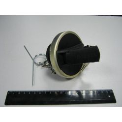 Пластикова кришка бака SCANIA (з метал. Обода) 60мм. (з ключем і ланцюгом) (RIDER)