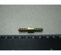 З'єднувач  6мм зубчатий для трубки (металл) (RIDER) - RD 01.01.54
