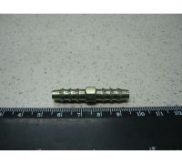 Соединитель  8мм зубчатый для трубки (металл) (RIDER) - RD 01.01.55