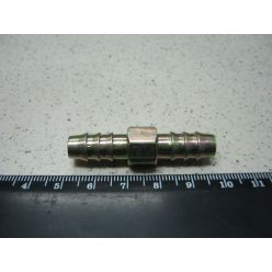 Соединитель  10мм зубчатый для трубки (металл) (RIDER)