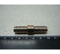 З'єднувач  12мм зубчатий для трубки (метал) (RIDER) - RD 01.01.57