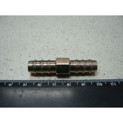 З'єднувач  12мм зубчатий для трубки (метал) (RIDER)