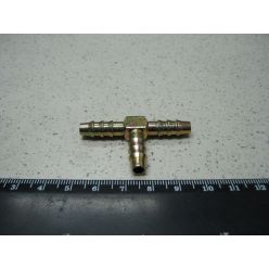 Трійник 6мм зубчатий для трубки (метал) (RIDER)