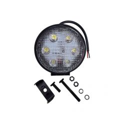 Фара дополнительная LED 18W (6.3W Epistar) круглая,1300lm 9-32 V