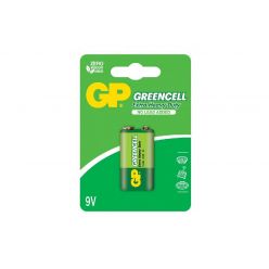 Батарейка GP Greencell 1604GLFсольова 9V 1604GLF-U1.6F22