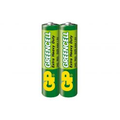 Батарейка GP Greencell 24G сольова 1.5V  24G-S2, R03, AAA,