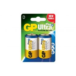 Батарейка GP D (LR20) 1,5V Ultra Plus Alkaline 13AUP-U2 D, LR20, Mono , блістер