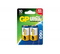 Батарейка GP C (LR14) 1,5 V Ultra Plus Alkaline 14AUP-U2 . C, LR14, Baby, блистер - 01-00003978/4891199103629