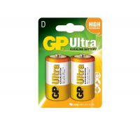 Батарейка GP D (LR20) 1,5V Ultra Alkaline 13AU-U2 D, LR20, Mono , блистер - 01-00000108/4891199034442