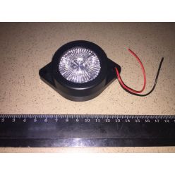 Ліхтар габаритний 24V LED білий (таблетка) (вир-во RIDER)