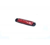 Ліхтар габаритний 24V LED червоний (TEMPEST) - TP02-57-075