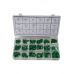 Набір кілець ущільнювачів зелені (маслостійкі) 270 шт. (діам. 5,29-17,04 мм) (RIDER) - RD11270ZK