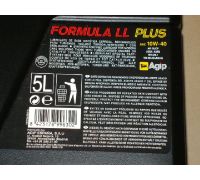 Масло двигун. AGIP Formula LL Plus 10W/40 API SL/CF (Каністра 5 л) - 10W/40 API SL/CF