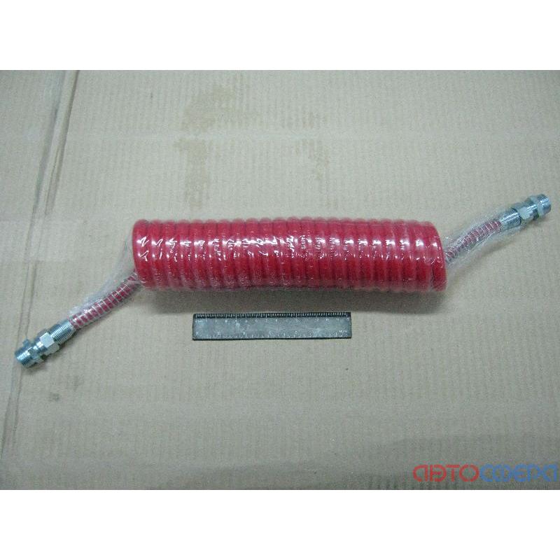 BH. Шланг пневматический силиконовый М22 красный