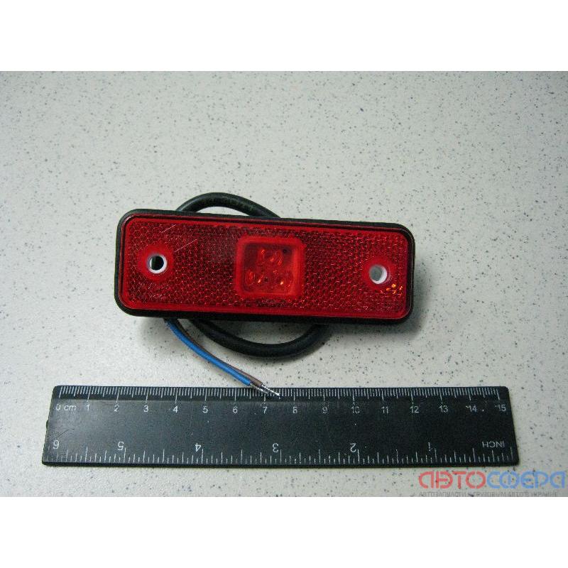 BH. Лампа габаритная,светодиодная малая 24 V,красная