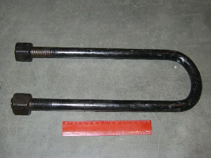 Стремянка ресори задньої КамАЗ М22х1, 5 L = 330 з гайками (вир-во Автомат)