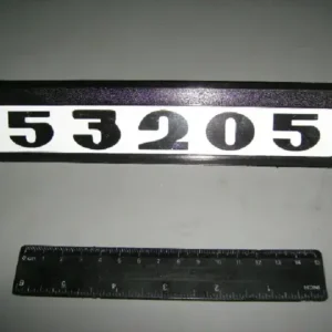 Табличка модифікацій. а/м КамАЗ-53205 (вир-во України)