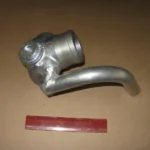 Патрубок радіатора МАЗ дюралевий (вир-во Україна)