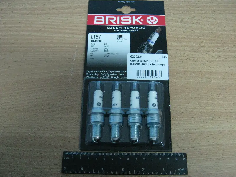 Свічка запалювання BRISK classik (4шт. в блістері)