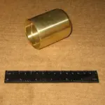 Втулка шкворні МАЗ нижн. H = 70 бронза (вир-во Україна)