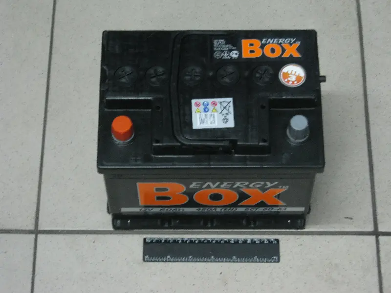 Акумулятор 6СТ-60 АЗ (1) EnergyBox (вир-во Україна)