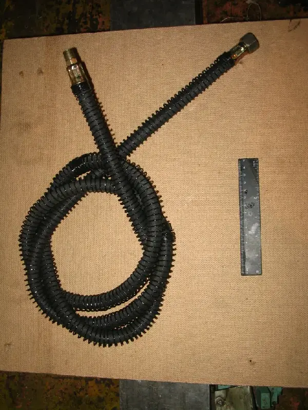 Шланг гальмівний МАЗ L = 2205мм (г-ш) (вир-во Білорусь)