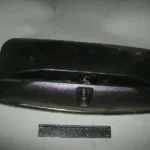 Дзеркало бічне КамАЗ, МАЗ, ПАЗ R1800, 405х190 пластік.корп. сфера (куплен. )