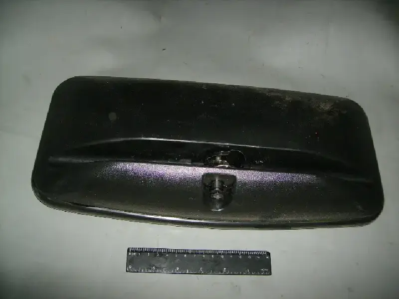 Дзеркало бічне КамАЗ, МАЗ, ПАЗ R1800, 405х190 пластік.корп. сфера (куплен. )
