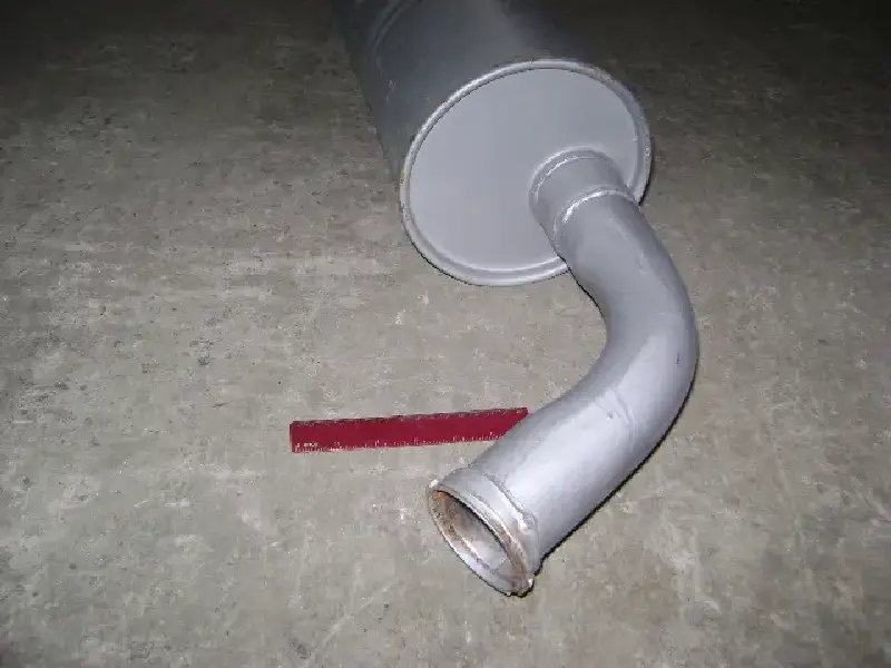Глушник ГАЗ 3307 з трубами (вир-во ГАЗ)