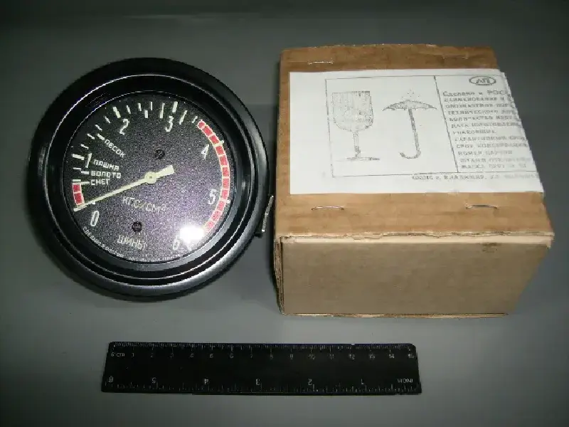 Манометр шинний МД-101 ГАЗ-66, МАЗ, КрАЗ (вир-во Володимир)