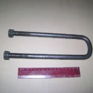 Стремянка ресори задньої УАЗ М14х1, 5 L = 215 з гайками (вир-во Автомат)