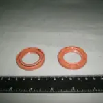 Сальник валу колінчастого ВАЗ 2108 передній 28х42х7 Кранс. (Економ) (вир-во БРТ)