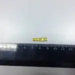 Клема плоска латунь (папа) 4,8 мм