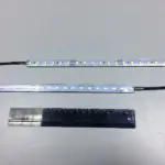 Стрічка діодна 25 см. білого кольору 24V на алюмінієві підложціі 1 шт.