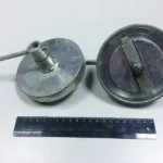 Блокіратор  паливної горловини з функцією паливної кришки анодований