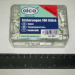 Запобіжник Alca круглий набір 100шт. 8А (вир-во Німеччина)