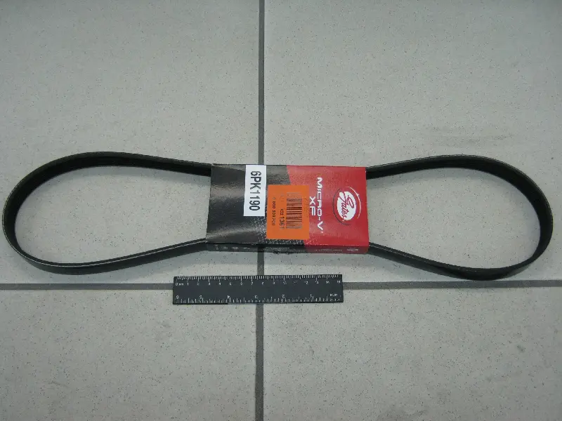 Ремінь поліклін. 6PK1190    (вир-во Gates)