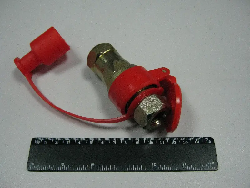 З ‘єднання швидкороз ‘ємне M16 * 1.5-Червоний <ДК>